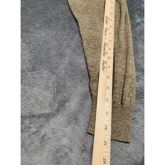 R&R Casuals Sweater Mens XL Brown Long Sleeve Collar Cashmere Wool Silk Pullover - Picture 13 of 15